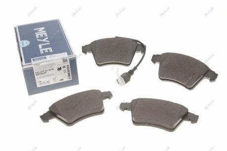 Комплект гальмівних колодок з 4 шт. дисків MEYLE 025 237 4618/W