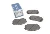 Комплект тормозных колодок из 4 шт. дисков MEYLE 025 245 0116/W (фото 1)
