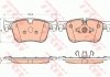 Комплект гальмівних колодок з 4 шт. дисків TRW GDB2035 (фото 1)