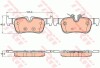 Комплект гальмівних колодок з 4 шт. дисків TRW GDB2063 (фото 1)