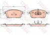 Комплект гальмівних колодок з 4 шт. дисків TRW GDB2169 (фото 1)