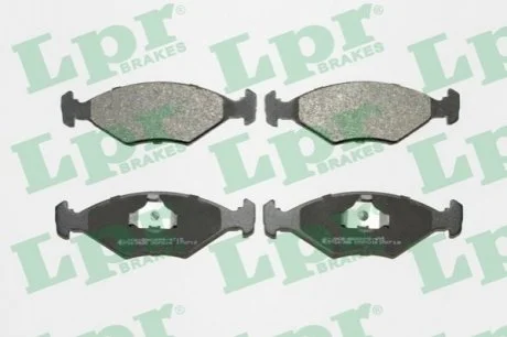 Комплект тормозных колодок из 4 шт. дисков LPR 05P016