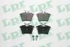 Комплект тормозных колодок из 4 шт. дисков LPR 05P1195 (фото 1)