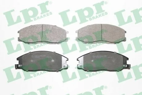 Комплект тормозных колодок из 4 шт. дисков LPR 05P860