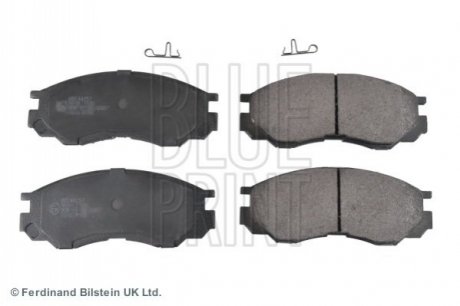 Комплект гальмівних колодок з 4 шт. дисків Blue Print ADC44257