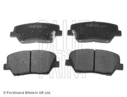 Комплект гальмівних колодок з 4 шт. дисків Blue Print ADG042137