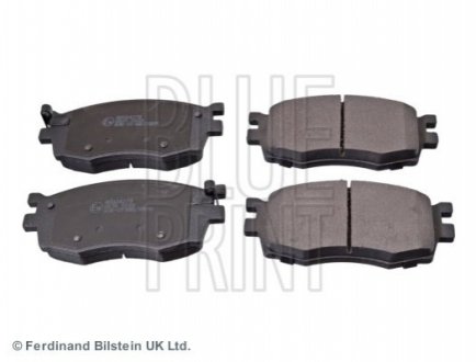 Комплект гальмівних колодок з 4 шт. дисків Blue Print ADG04279 (фото 1)