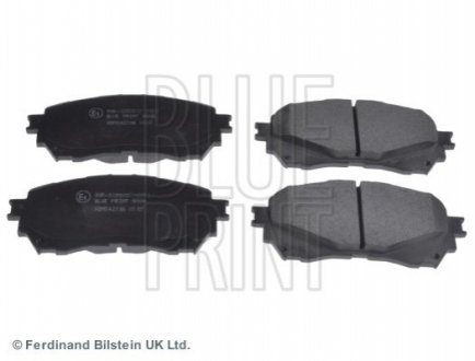 Комплект гальмівних колодок з 4 шт. дисків Blue Print ADM542106 (фото 1)