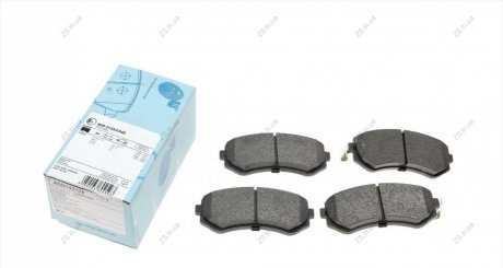 Комплект тормозных колодок из 4 шт. дисков Blue Print ADN142108