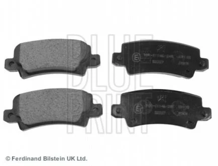 Комплект тормозных колодок из 4 шт. дисков Blue Print ADT342131