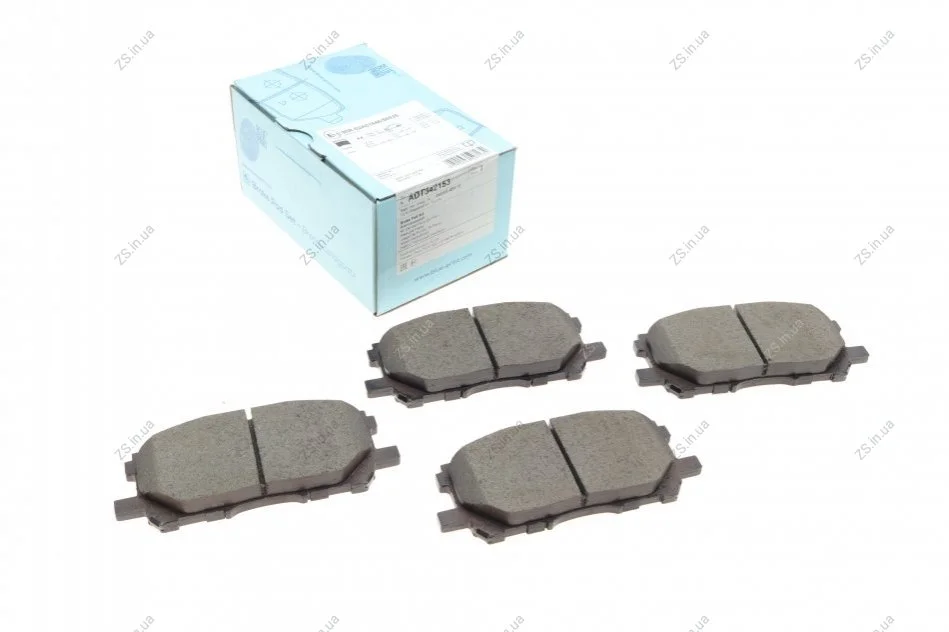 Комплект тормозных колодок из 4 шт. дисков Blue Print ADT342153 (фото 1)