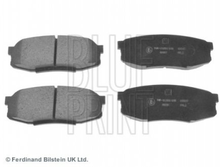 Комплект гальмівних колодок з 4 шт. дисків Blue Print ADT342176