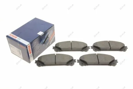 Комплект тормозных колодок из 4 шт. дисков Bosch 0986494686
