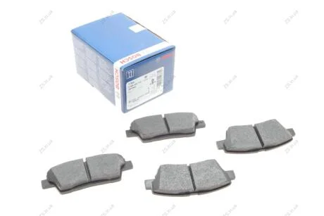 Комплект гальмівних колодок з 4 шт. дисків Bosch 0986494766