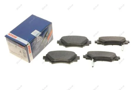 Комплект тормозных колодок из 4 шт. дисков Bosch 0986494803