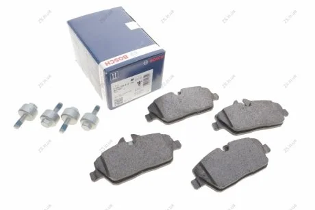 Комплект тормозных колодок из 4 шт. дисков Bosch 0986494813