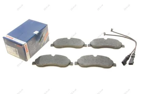 Комплект тормозных колодок из 4 шт. дисков Bosch 0986494845