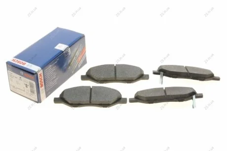 Комплект тормозных колодок из 4 шт. дисков Bosch 0986494867