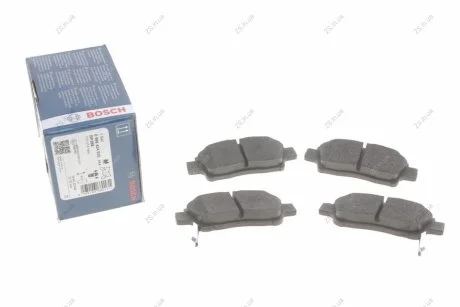 Комплект тормозных колодок из 4 шт. дисков Bosch 0986424535