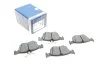 Комплект гальмівних колодок з 4 шт. дисків Bosch 0986424807 (фото 1)