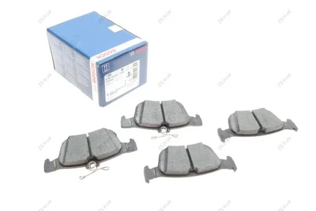 Комплект тормозных колодок из 4 шт. дисков Bosch 0986424807