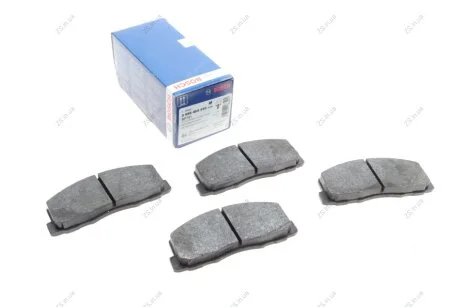 Комплект гальмівних колодок з 4 шт. дисків Bosch 0986469550