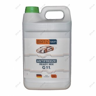 SATO Антифриз зелений READY MIX (-35С) 5л SATO TECH G1105GRM