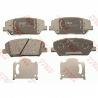 Комплект гальмівних колодок. TRW GDB3621