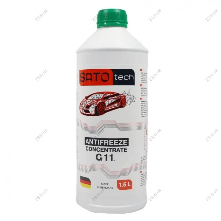 SATO Антифриз зелений (-80С) 1,5л.G11 SATO TECH G1101G (фото 1)