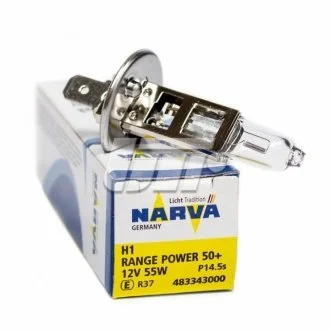 Автолампа Narva H1 RP 50 12V 55W NARVA 48334CP