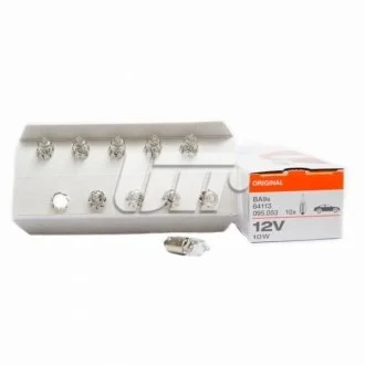 Автолампа Osram (10W 12V BA9S) OSRAM 64113