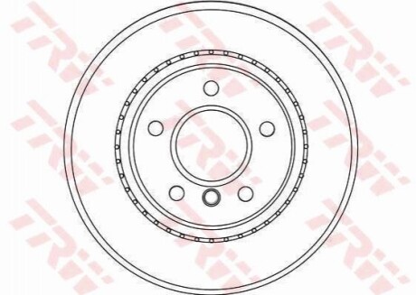 Гальмівний диск TRW DF4450