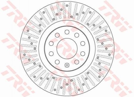 Гальмівний диск TRW DF6189S