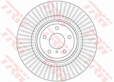 Тормозной диск TRW DF6498S