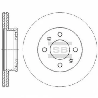 Гальмівний диск SANGSIN SD1090
