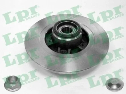 Диск тормозной LPR R1033PCA