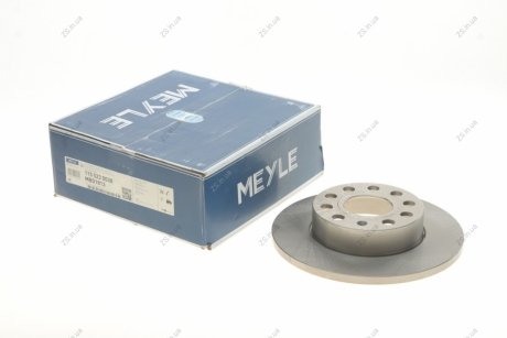 Диск тормозной MEYLE 115 523 0038