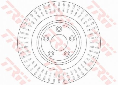Диск тормозной TRW DF6295