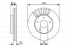 Диск тормозной Bosch 0986479678 (фото 1)