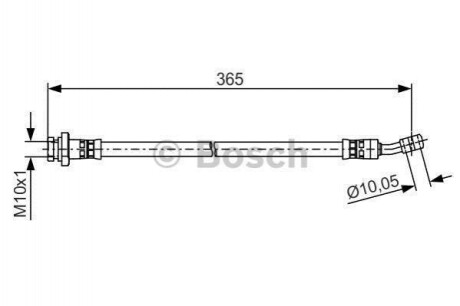 Тормозний шланг Bosch 1987481499