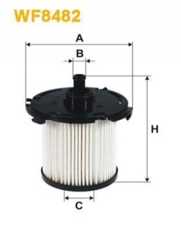 Фільтр паливний WIX FILTERS WF8482