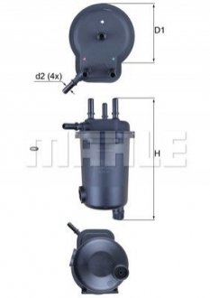 Фільтр паливний Knecht/Mahle KL600D