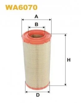Фильтр воздуха WIX FILTERS 93120E