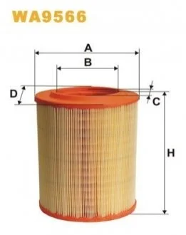Фильтр воздуха WIX FILTERS WA9566