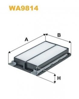 Фільтр повітря WIX FILTERS WA9814