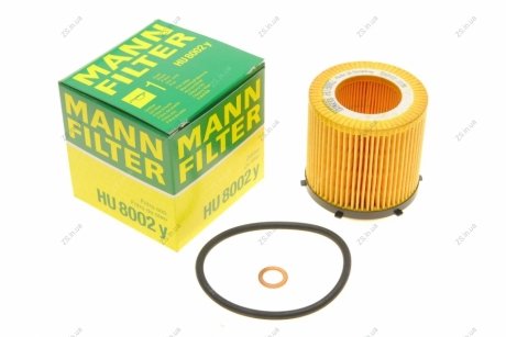 Фильтр смазочных масел MANN-FILTER HU 8002Y