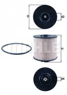 Фільтр палива Knecht/Mahle KX67/2D