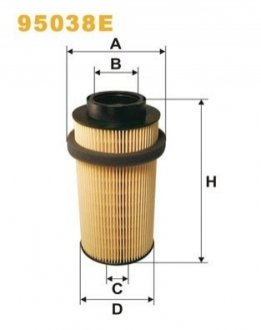 Фільтр палива WIX FILTERS 95038E