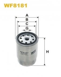 Фільтр палива WIX FILTERS WF8181