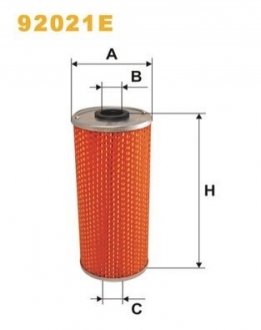 Фільтр оливи WIX FILTERS 92021E